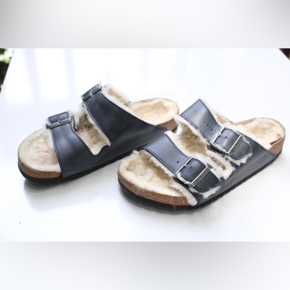 Birkenstock Arizona Shearling sandals - Picture 10 of 16
